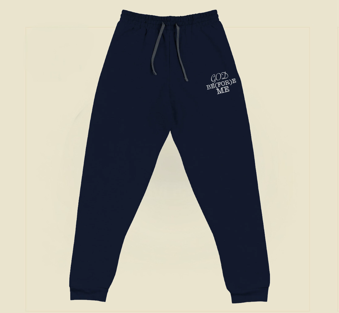 God Be(FOR)e Me Joggers