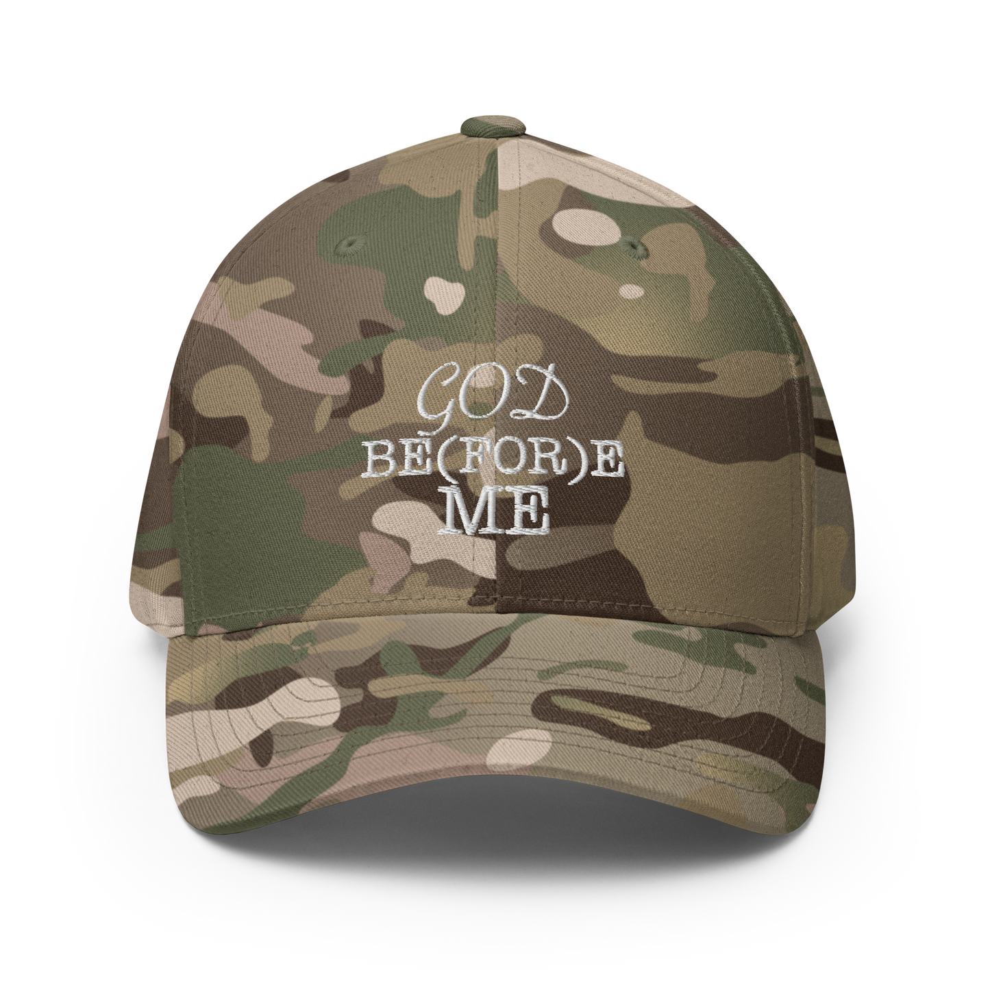 God Be(FOR)e Me Flexfit Hat