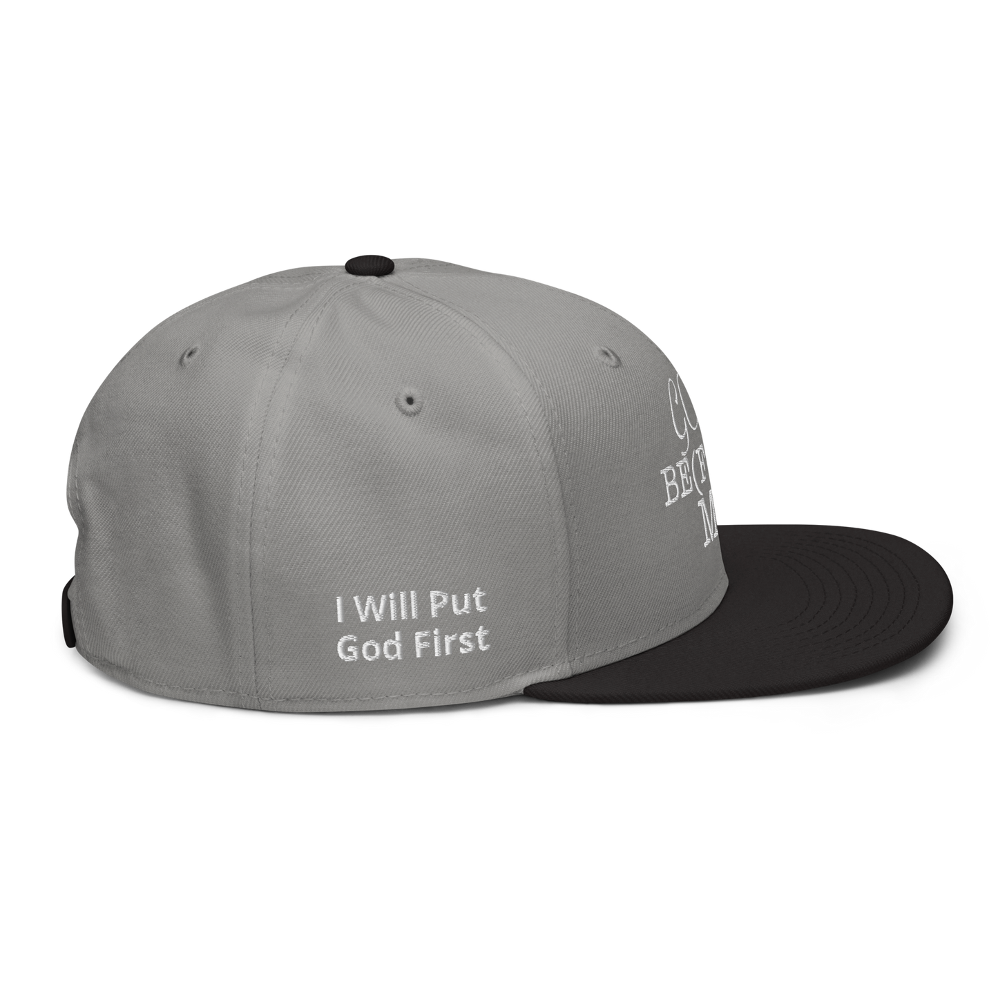 God Be(For)e Me Snapback Hat