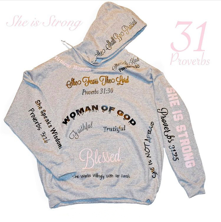 Proverbs 31 Hoodie - One of a Kind, Just Like You