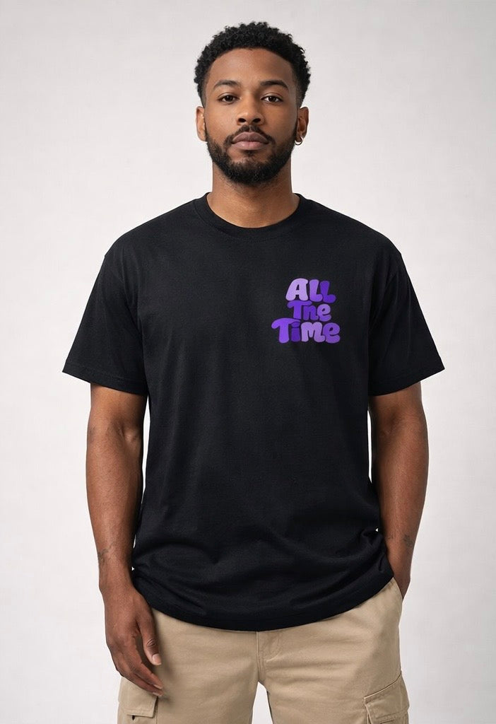 God Is Good Black/Purple Tee