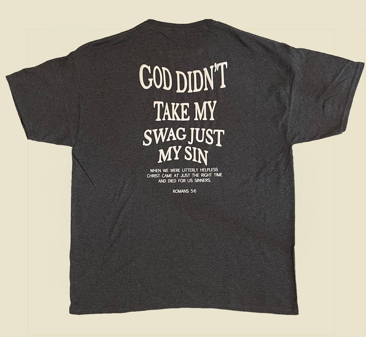 God Didn’t Take My Swag Heather Black