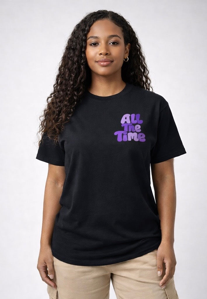 God Is Good Black/Purple Tee