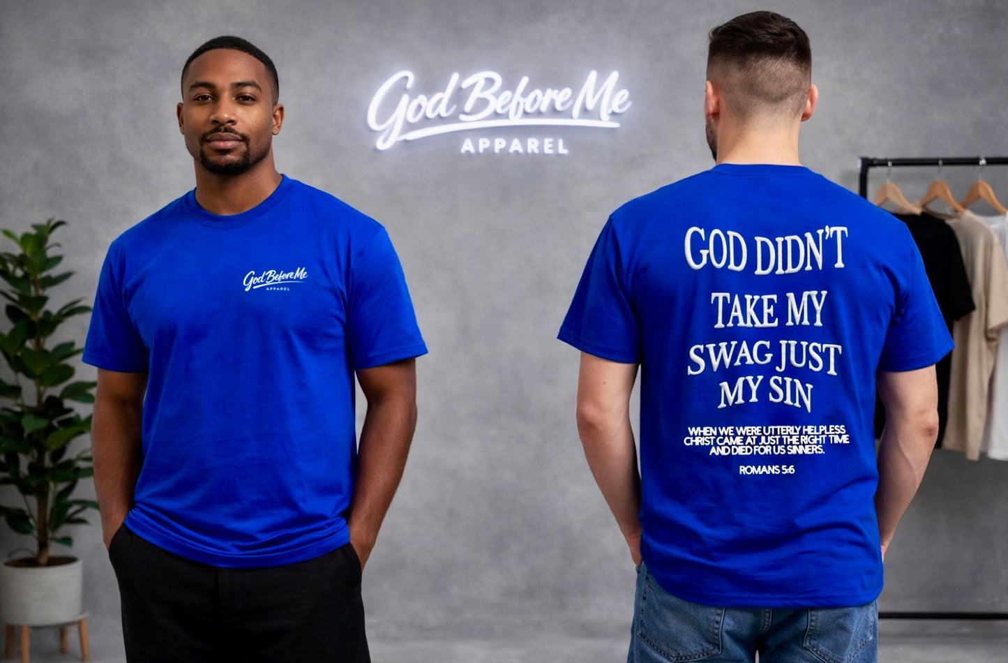 God Didn’t Take My Swag Heather Black