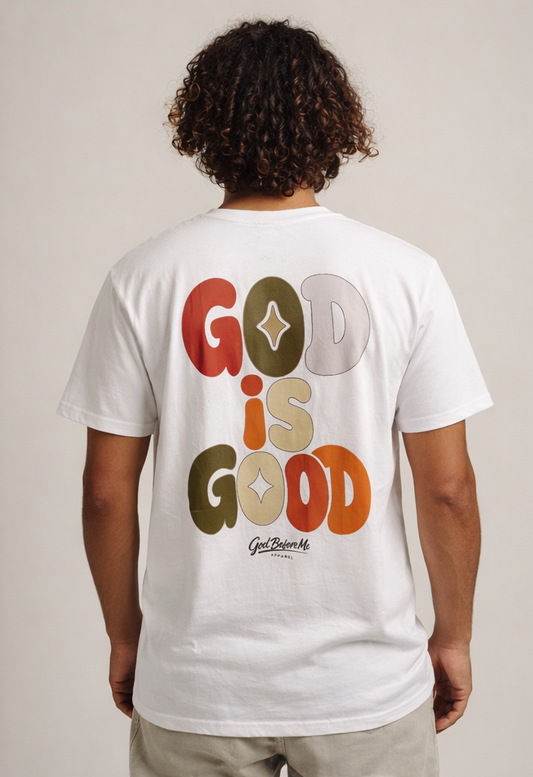 God Is Good White Tee
