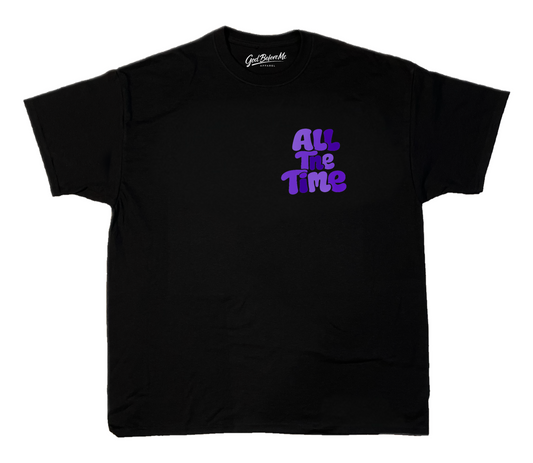 God Is Good Black/Purple Tee